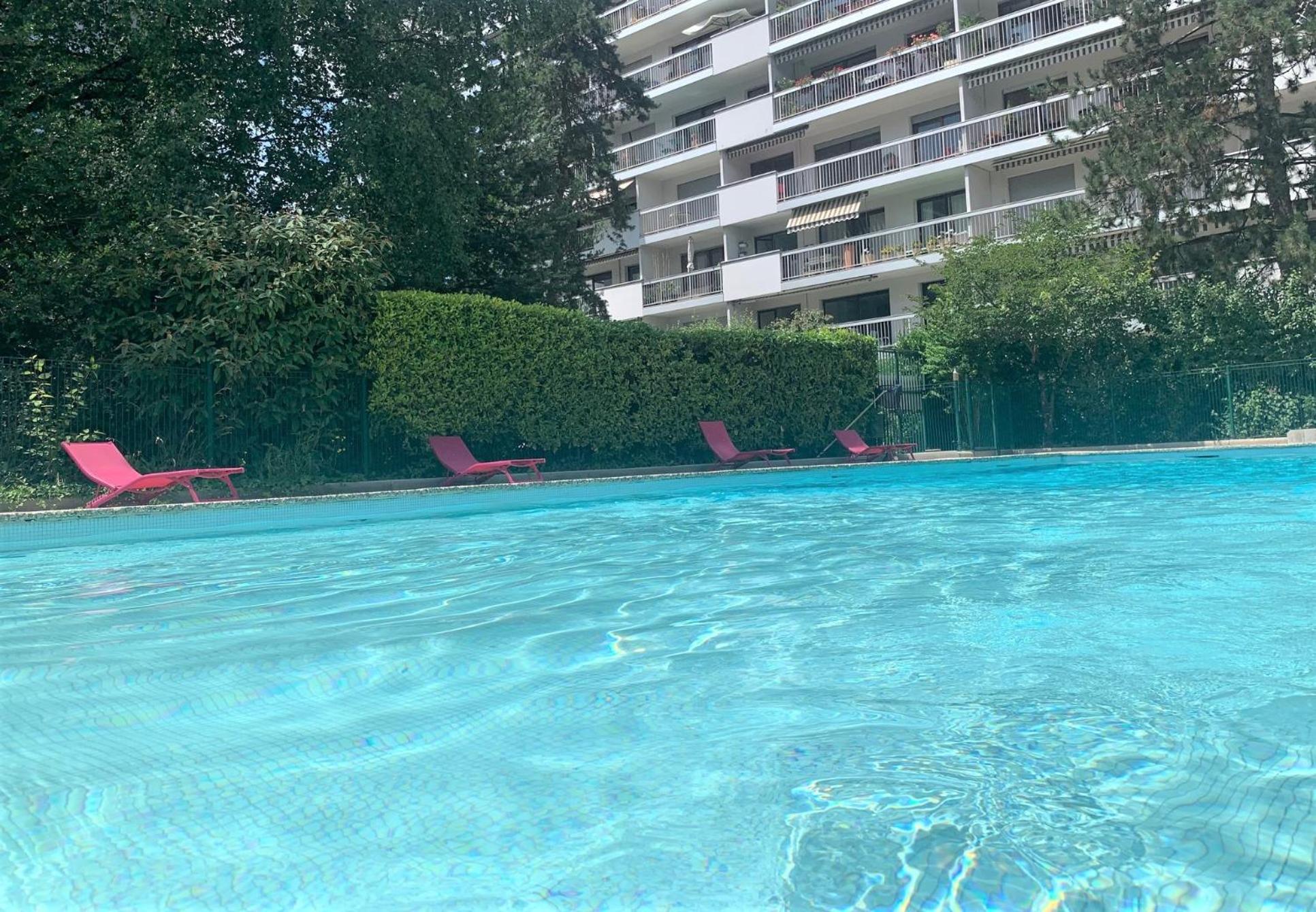 Kusmi Love Piscine Proche Du Lac Annecy Exterior foto